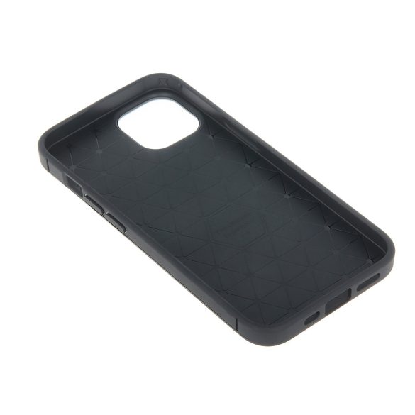 Carbon Premium Case iPhone 11 hátlap, tok, fekete