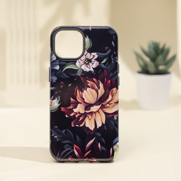 Decor Case Peony Samsung Galaxy S24 Ultra hátlap, tok, mintás, színes