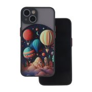   Ultra Trendy Case Travel Samsung Galaxy A55 5G szilikon hátlap, tok, mintás, fekete