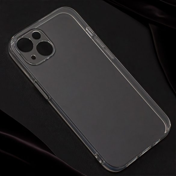 iPhone 16 Slim case 2mm szilikon hátlap, tok, átlátszó