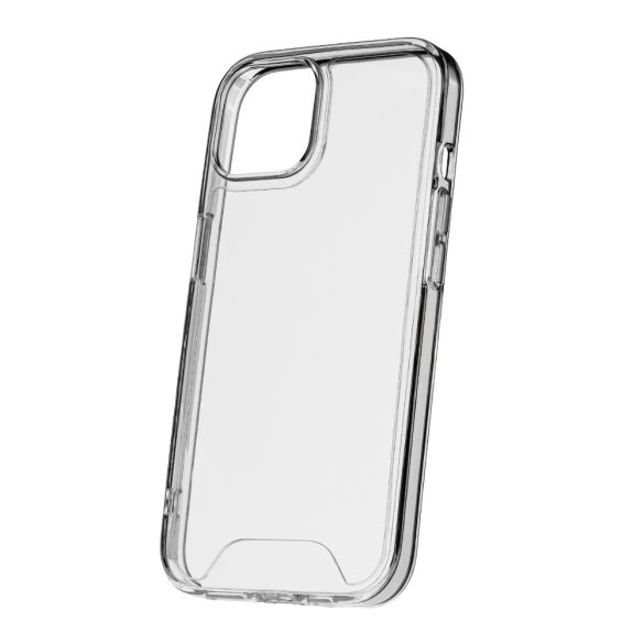 Crystal Case iPhone 16 Plus szilikon hátlap, tok, átlátszó