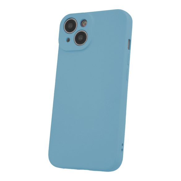 Silicone Case Samsung Galaxy A55 5G kameravédős szilikon hátlap, tok, kék