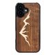 Bewood case iPhone 16 6,1" Mountains Imbuia