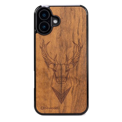 Bewood case iPhone 16 Plus 6,7" Deer Imbuia