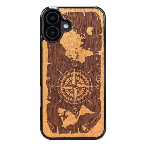 Bewood case iPhone 16 Plus 6,7" Compass Merbau