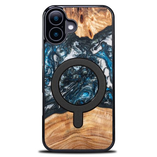 Bewood Unique case iPhone 16 Plus Planets Earth with MagSafe