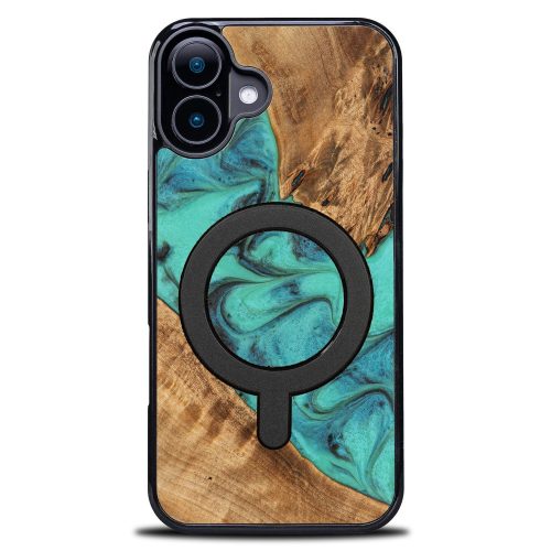 Bewood Unique case iPhone 16 Plus 6,7" Turquoise with MagSafe