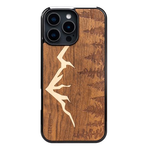 Bewood case iPhone 16 Pro Max 6,9" Mountains Imbuia