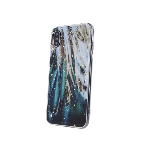 Gold Glam case for Xiaomi Redmi 14C 4G feathers