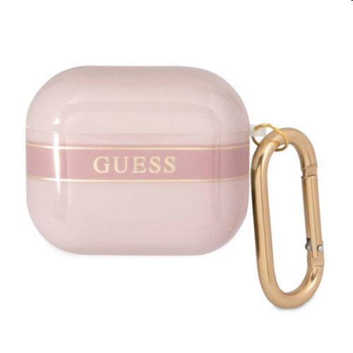 Guess Apple Airpods 3 Strap Collection (GUA3HHTSP) tok, rózsaszín