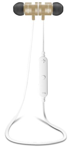 Guess GUEPBTGO Bluetooth headset, fülhallgató 55mAH battery capacity, arany