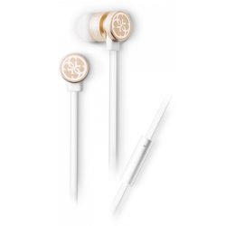   Guess GUEPWIGO Wire Earphones headset, vezetékes fülhallgató, arany