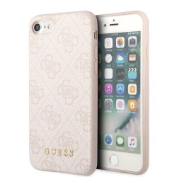   Guess iPhone 7/8/SE (2020/2022) 4G Charms Collection (GUHCI8G4GFPI) hátlap, tok, rozé arany