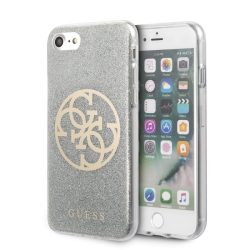   Guess Glitter Circle 4G iPhone 6/6S/7/8/SE (2020) (GUHCI8PCUGLLG) hátlap, tok, szürke