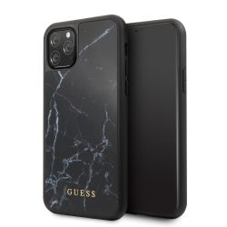   Guess iPhone 11 Pro Marble Case márvány mintás (GUHCN58HYMABK) hátlap, tok, fekete