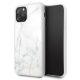 Guess GUHCN58HYMAWH White Marble iPhone 11 Pro tok, márvány, fehér