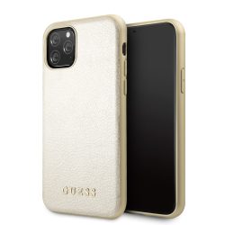   Guess iPhone 11 Pro Iridescent (GUHCN58IGLGO) hátlap, tok, arany