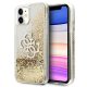 Guess GUHCN61LG4GGO 4G Big Liquid Glitte iPhone 11 6,1"/Xr, hátlap, tok, arany