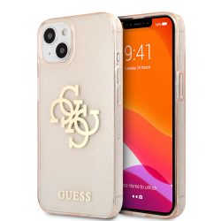   Guess iPhone 13 Big 4G Full Glitter (GUHCP13MPCUGL4GGO) hátlap, tok, arany