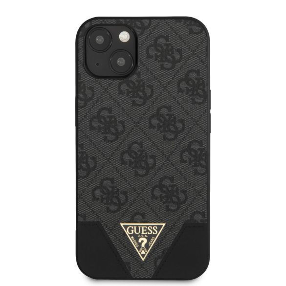 Guess iPhone 13 4G Metal Logo (GUHCP13MPU4GHBK) hátlap, tok, fekete