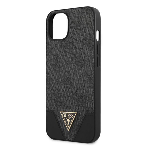 Guess iPhone 13 4G Metal Logo (GUHCP13MPU4GHBK) hátlap, tok, fekete