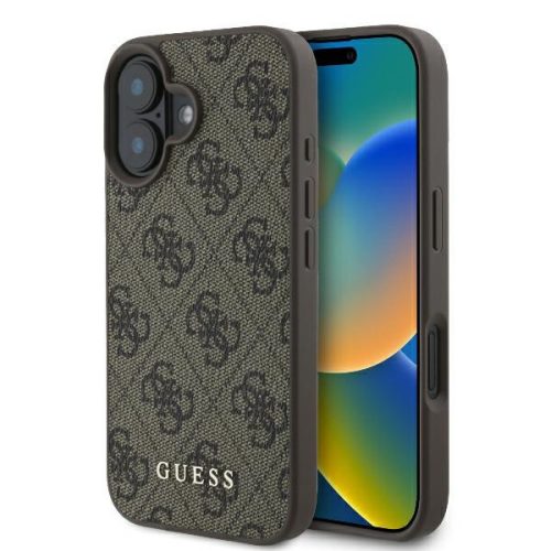 Guess GUHCP16MG4GFBR 4G Classic iPhone 16 Plus 6.7", tok, barna