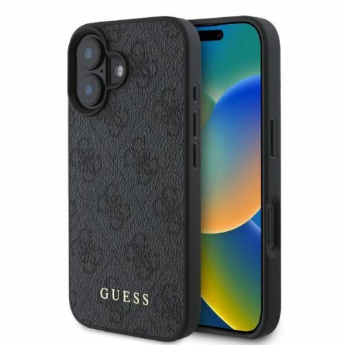 Guess GUHCP16SG4GFGR 4G Classic iPhone 16 6.1", tok, fekete