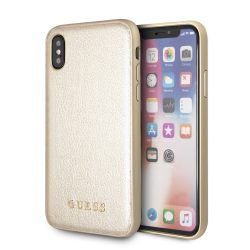   Guess iPhone X/Xs Iridescent iPhone X/Xs (GUHCPXIGLGO) hátlap, tok, arany