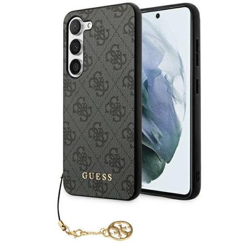 Guess 4G Charms Collection hátlap, tok Samsung Galaxy S24 GUHCS24SGF4GGR, fekete