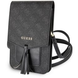   Guess Universal Phone Bag 4G Wallet max 6.7' táska (GUWBSQGBK) fekete