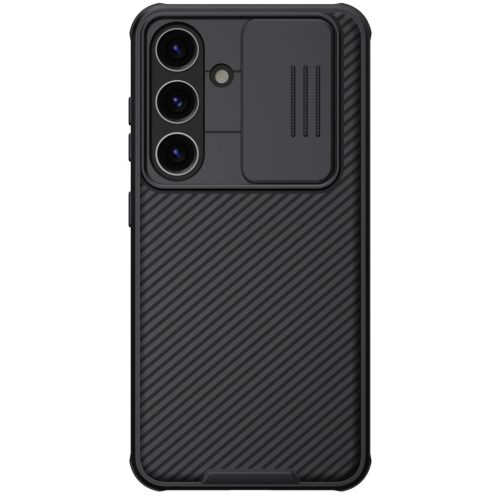 Nillkin CamShield Pro Armor Case kamerafedéllel Samsung Galaxy S24, fekete