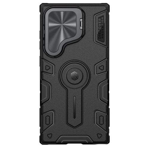 Nillkin CamShield Armor Prop Case ütésálló hátlap, tok, Samsung Galaxy S24 Ultra, fekete