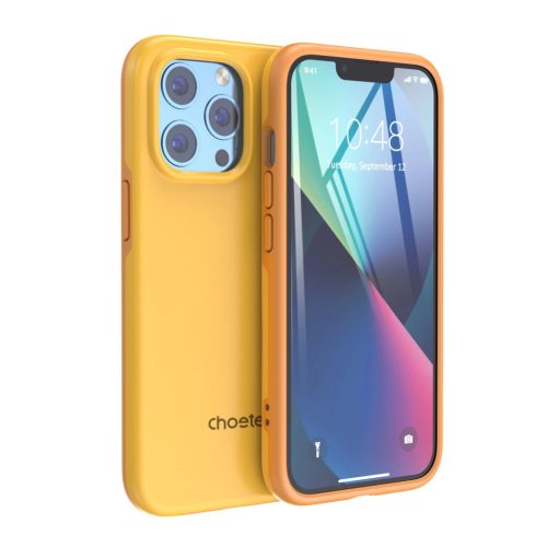 Choetech MFM Anti-Drop ütésálló tok iPhone 13 Pro Max, narancssárga