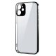 Joyroom New Beauty Series Ultra Slim tok galvanizált kerettel iPhone 12 Pro, fekete