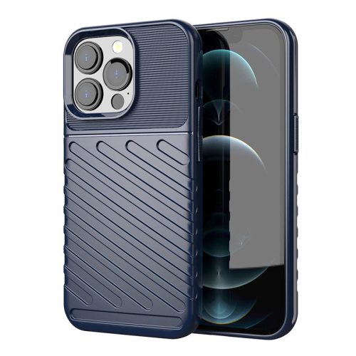 Thunder Case ütésálló tok iPhone 13 Pro, kék