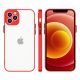 Milky Case Silicone Flexible Translucent Case Xiaomi tok, Redmi 9T tok, piros