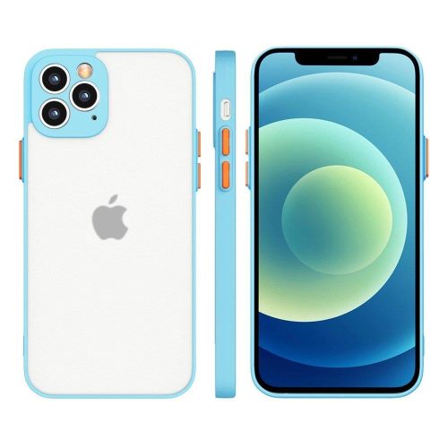 Milky Case silicone flexible translucent Case Xiaomi Redmi Note 10 5G/Poco M3 Pro tok, kék