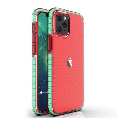 Spring Case cover gel TPU tok iPhone 13 mini, mentazöld