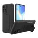 Wozinsky Kickstand Case Xiaomi Redmi Note 11S/Note 11 szilikon hátlap, tok, fekete