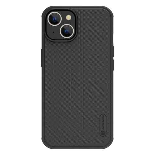 Nillkin Super Frosted Shield Pro Armor Case ütésálló tok iPhone 14 Plus hátsó borításhoz, fekete