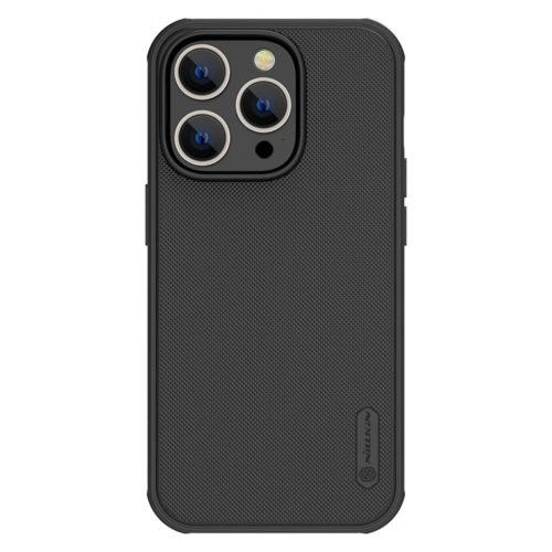 Nillkin Super Frosted Shield Pro Armor Case ütésálló tok iPhone 14 Pro Max hátlap, fekete