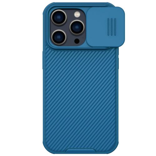 Nillkin CamShield Pro Case iPhone 14 Pro ütésálló hátlap, tok, kék