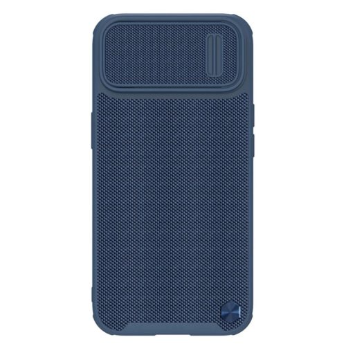 Nillkin Textured S tok iPhone 14, Armor Case kamerafedéllel, kék