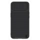 Nillkin Textured S tok iPhone 14 Plus Armor Case kamerafedéllel, fekete