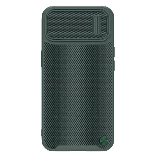 Nillkin Textured S tok iPhone 14 Pro Max Armor Case kamerafedéllel, zöld