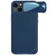 Nillkin CamShield Leather S Case iPhone 14 case ütésálló hátlap, tok, kék