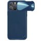 Nillkin CamShield Leather S Case iPhone 14 Pro ütésálló hátlap, tok, kék