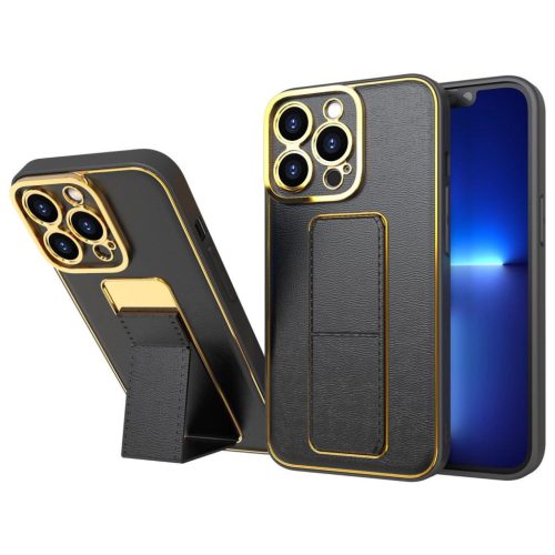 New kickstand case tok iPhone 13 tok, fekete