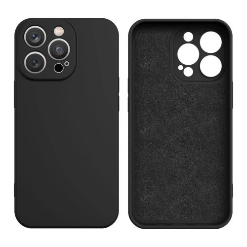 Silicone case hátlap, tok Xiaomi Redmi Note 11/Note 11S, fekete