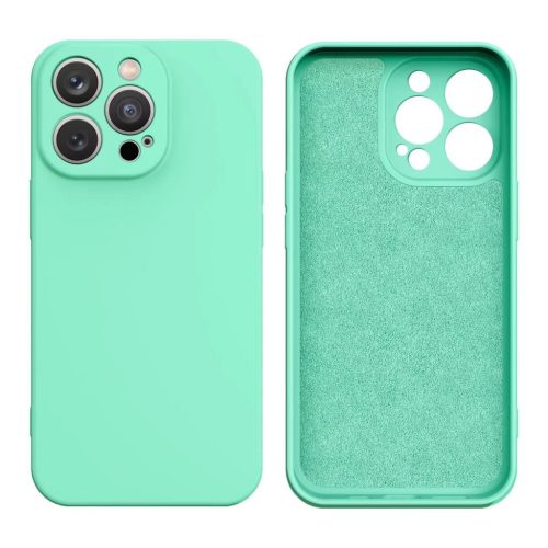 Silicone case hátlap, tok Xiaomi Redmi Note 11 Pro 5G/11 Pro/11E Pro, mentazöld, zöld